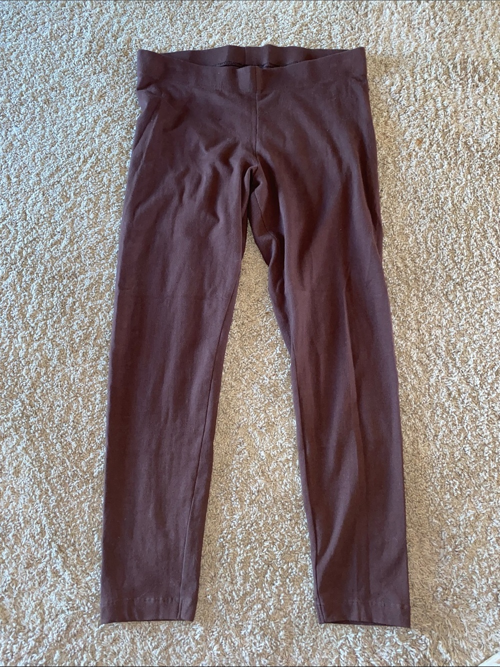 Old Navy Brown Full-Length Stretch Leggings